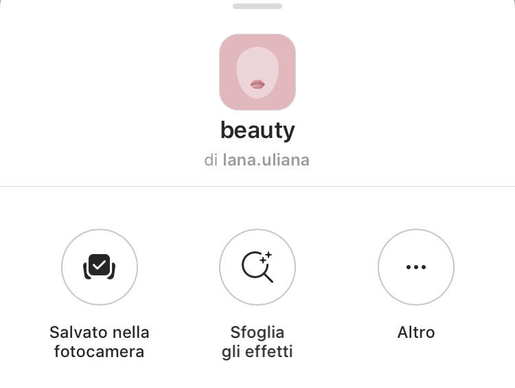 beauty filtro instagram stories