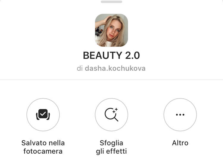 filtro beauty instagram stories